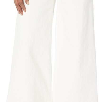 True Religion High-Rise Relaxed Wide Leg in Ecru