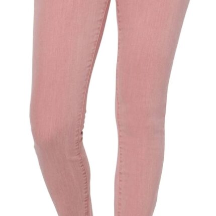 Liverpool Los Angeles Abby Ankle Skinny with Cut Hem in Rose Blush