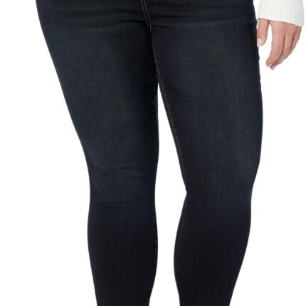 Liverpool Los Angeles Plus Size Abby High-Rise Ankle Skinny Jeans 28" in Cumberland