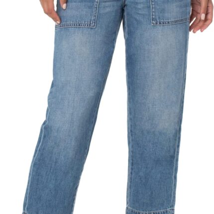 Liverpool Los Angeles Rascal Trousers w/ Side Patch Pocket 26"