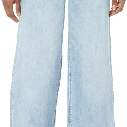 Blank NYC Franklin High-Rise & Wide Leg Rib Cage Jeans in Warm Celebration