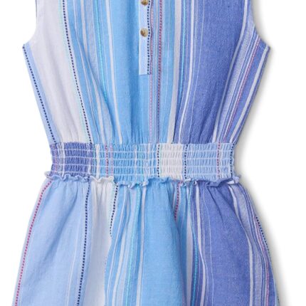 Hatley Kids Patchwork Smocked Waist Dress (Toddler/Little Kids/Big Kids)