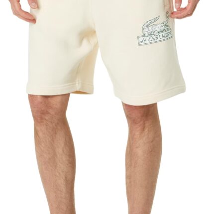 Lacoste Relaxed Fit Shorts with Adjustable Waist