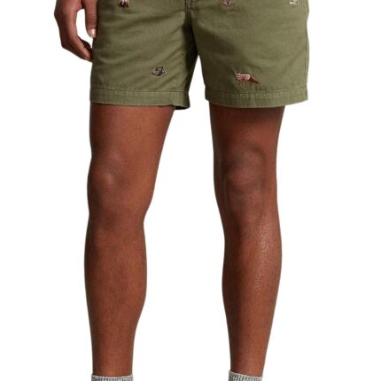 Polo Ralph Lauren 6" Embroidered Twill Hiking Shorts
