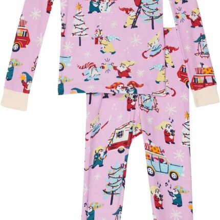 Little Blue House by Hatley Kids Gnome For The Holidays Pajama Set (Toddler/Little Kids/Big Kids)