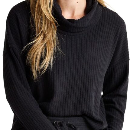Splendid London Rib Cowl Neck