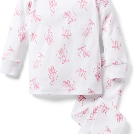 Janie and Jack Ballet Slipper Tight Fit Sleepwear (Toddler/Little Kids/Big Kids)