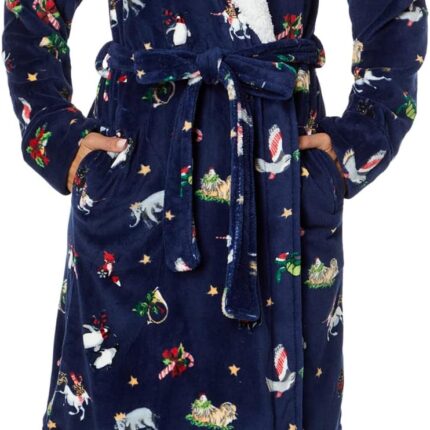 Vera Bradley Plush Fleece Robe