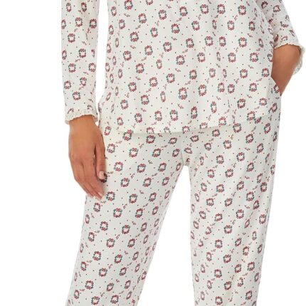 Lanz of Salzburg Sweater Knit Henley PJ Set