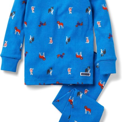 Janie and Jack Printed Sleep Set (Toddler/Little Kids/Big Kids)